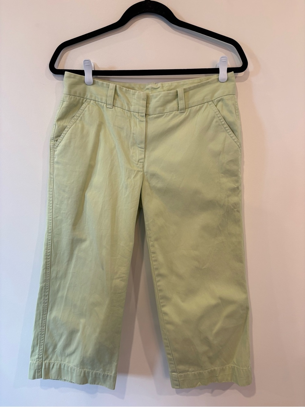 L.L. Bean Light Green Capris